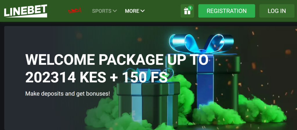 LineBet welcome bonus for new customers